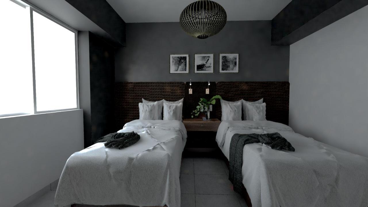 Hs Hotsson Hotel Acapulco Exterior foto 3D rendering of a bedroom
