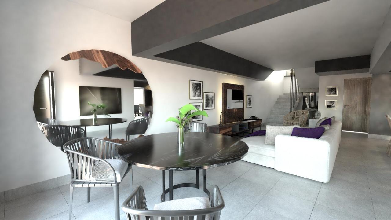 Hs Hotsson Hotel Acapulco Exterior foto 3D rendering of a living room